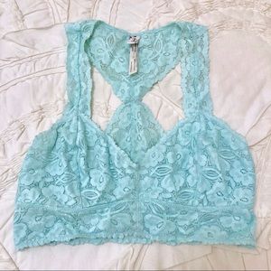 Free People Lace Racerback Bra